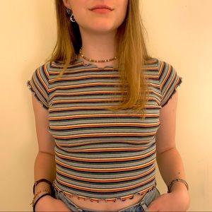 BRANDY MELVILLE Wynn Multi-Colored Top